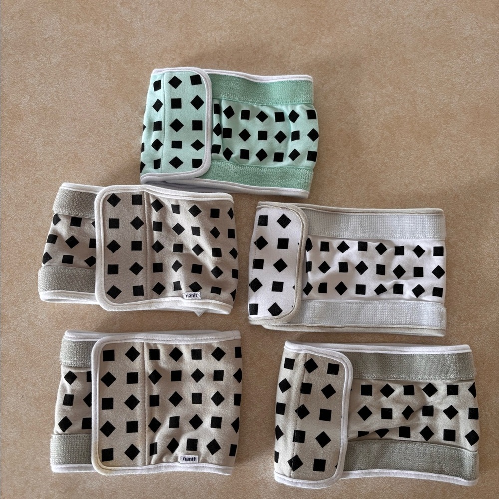 Mint and Gray Kids Waistbands